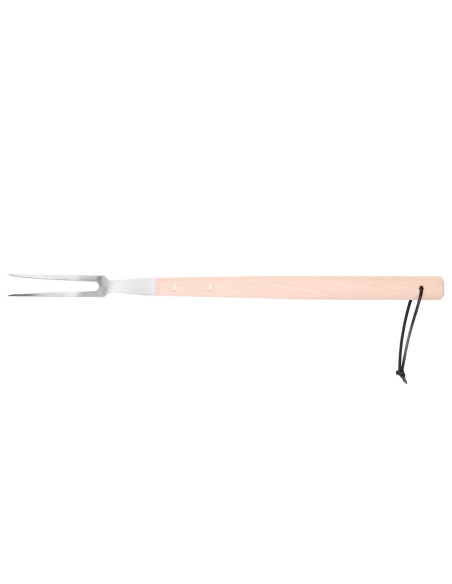 Au Nain 48 cm bajonet-grillgaffel, bøgetræ