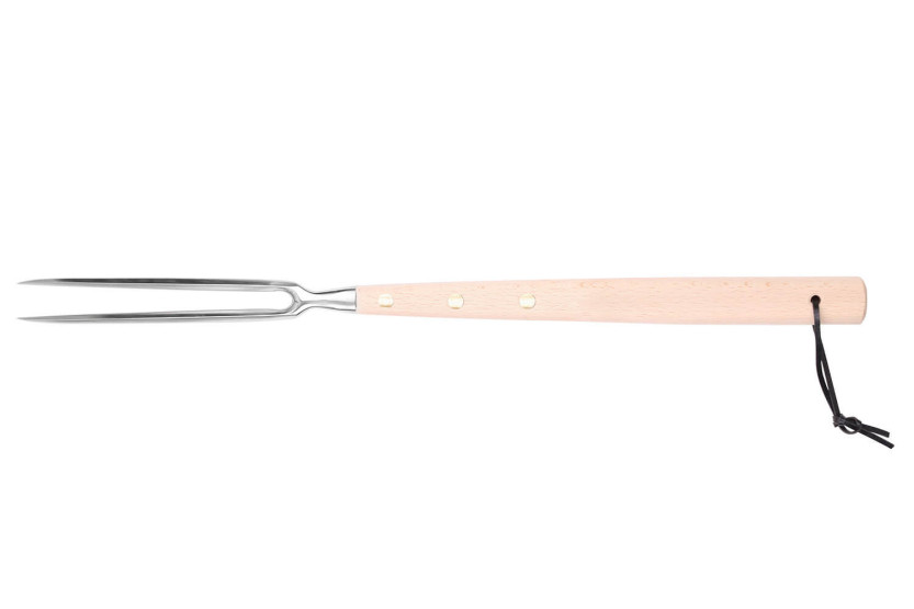 Au Nain grillin tarjoiluhaarukka 48cm, pyökkiä