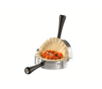 Molde para ravioli articulado redondo em aço inoxidável Gefu Ravenna