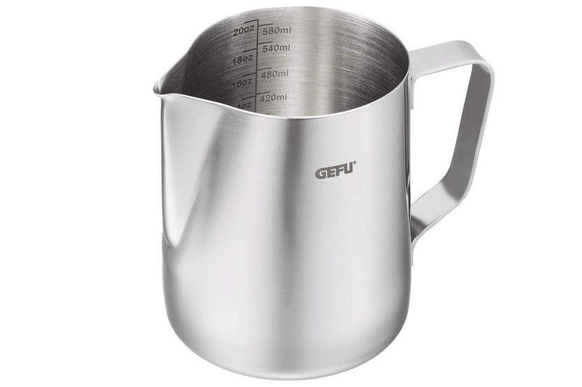 Cremera de acero inoxidable Gefu Barista 600ml