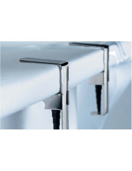Conjunto de 4 grampos de toalha de mesa Gefu Fermo para mesas grossas
