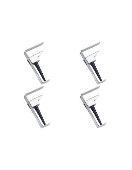 Conjunto de 4 grampos de toalha de mesa Gefu Fermo para mesas grossas