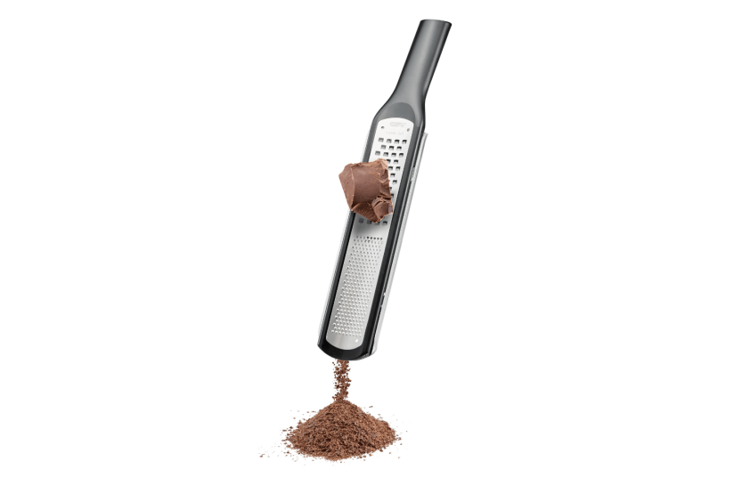 Gefu Rafino fine and coarse rasp in stainless steel and polymer