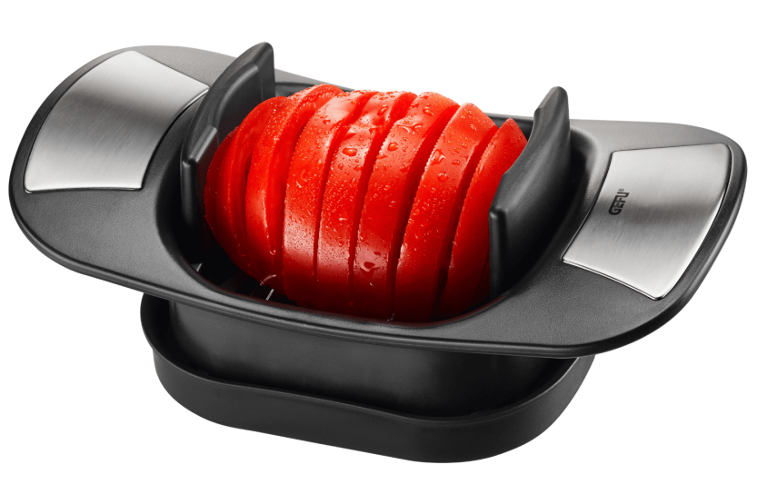 Cortador de tomate e mozzarella Gefu Caprese em aço inoxidável e ABS