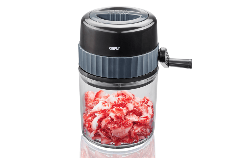 Gefu Slush manual ice crusher in stainless steel and polymer 750ml