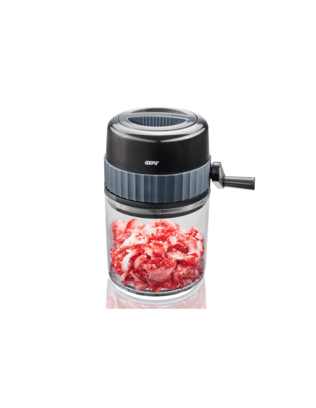Gefu Slush manual ice crusher in stainless steel and polymer 750ml