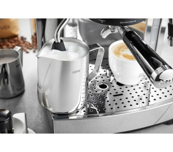 Batedor de natas Gefu Barista em aço inoxidável 350ml 2