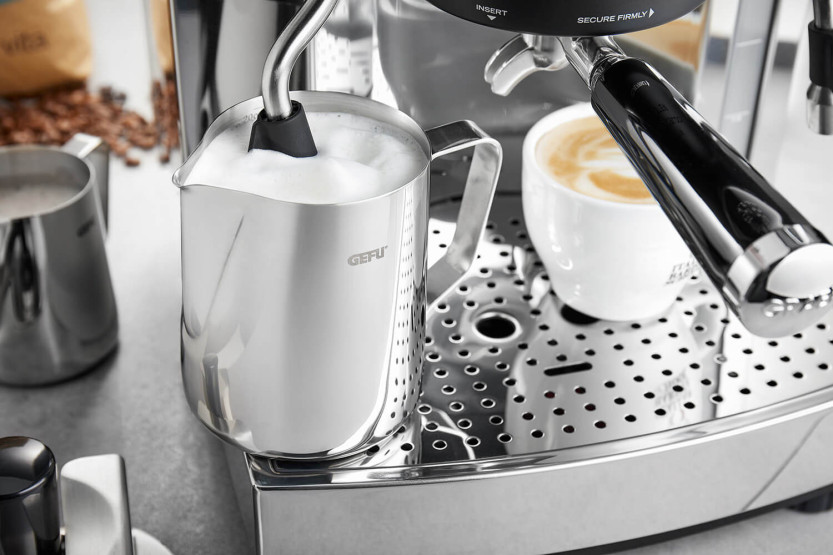 Gefu Barista stainless steel creamer 350ml