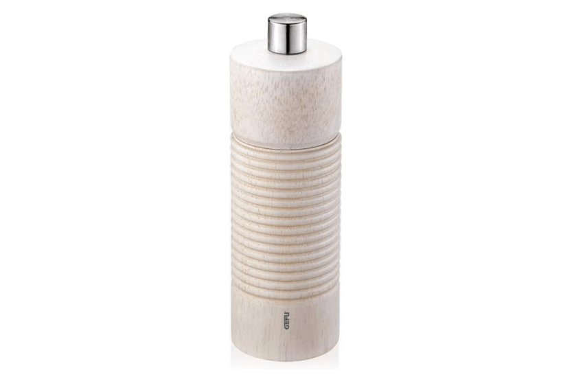 Gefu Tedoro salt- og peberkværn i gummitræ 14 cm