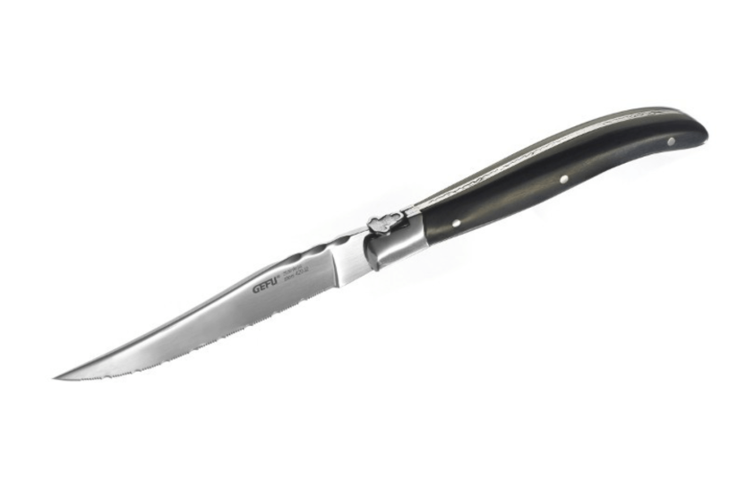 Set di 4 coltelli da bistecca Gefu Basco , lama microdentata in acciaio giapponese