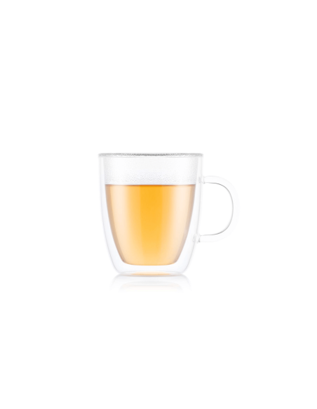 Set of 2 Bodum Bistro mugs 45cl double wall