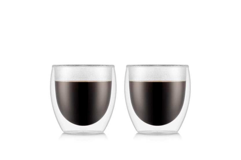 Set of 2 Bodum Pavina 25cl double-walled glasses