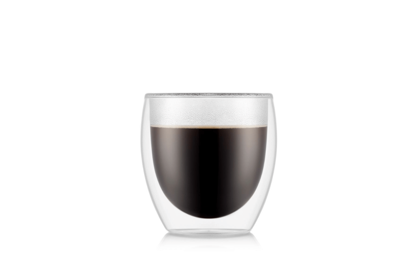 Set of 2 Bodum Pavina 25cl double-walled glasses