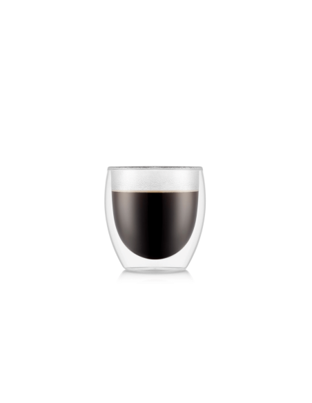 Set of 2 Bodum Pavina 25cl double-walled glasses