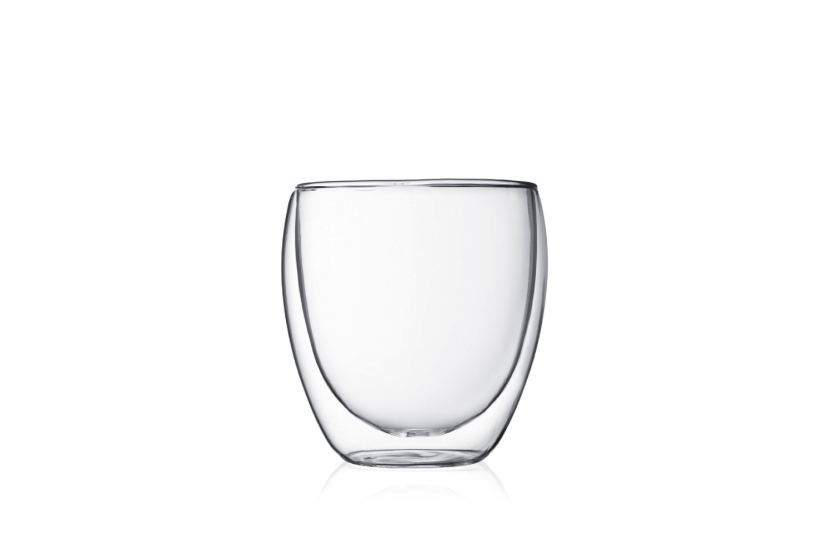 Set of 2 Bodum Pavina 25cl double-walled glasses