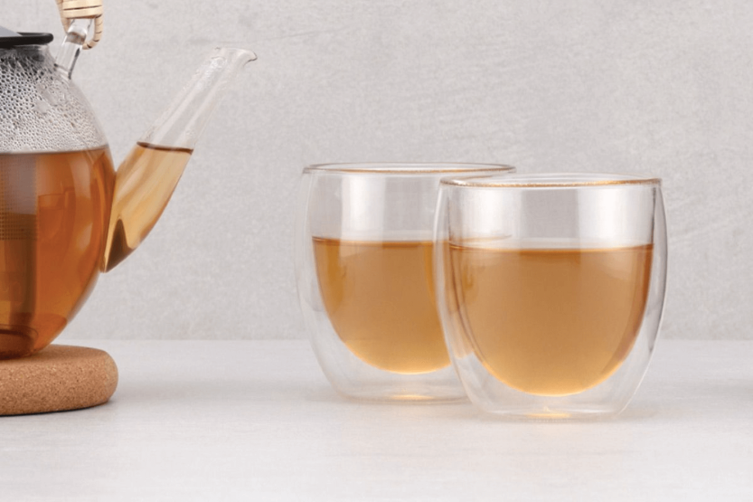 Set of 2 Bodum Pavina 25cl double-walled glasses