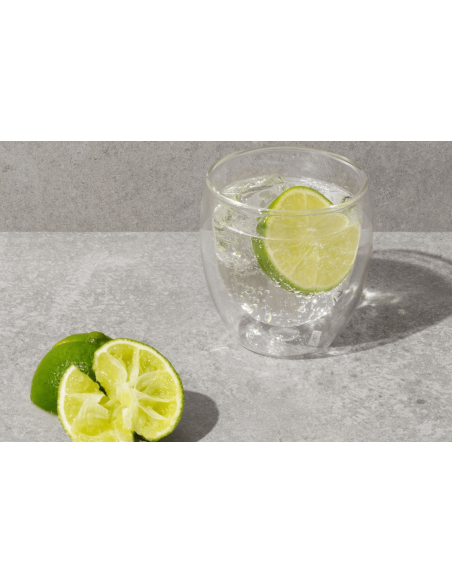 Set of 2 Bodum Pavina 25cl double-walled glasses
