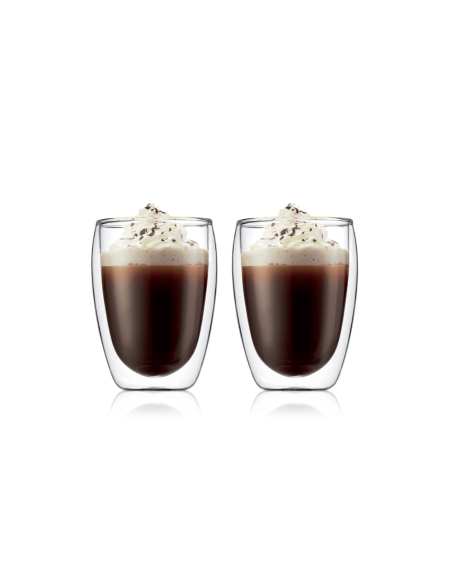 Lote de 2 vasos Bodum Pavina 35cl de doble pared