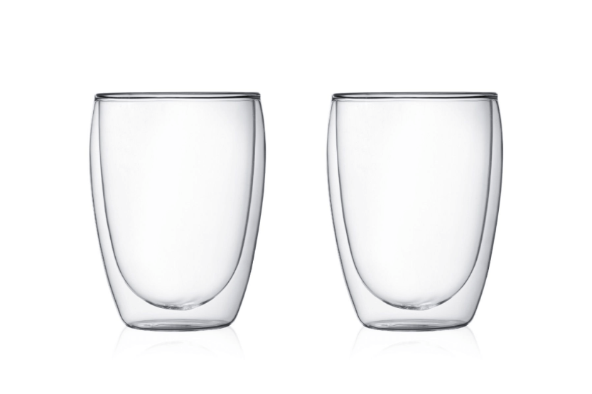 Set of 2 Bodum Pavina 35cl double-walled glasses