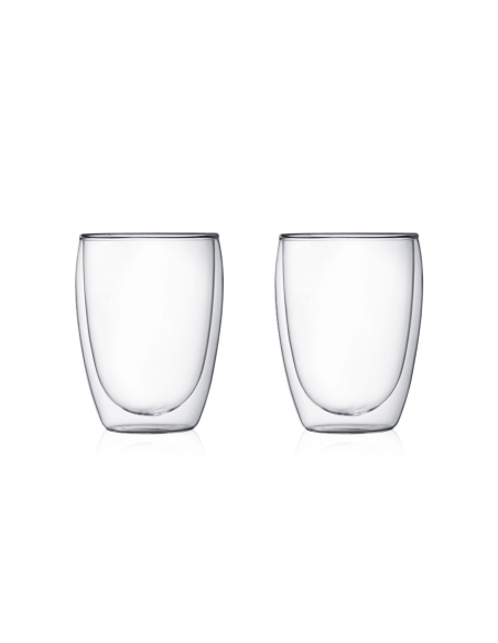 Lote de 2 vasos Bodum Pavina 35cl de doble pared
