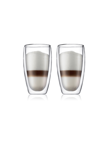 Set di 2 bicchieri Bodum Pavina da 45cl a doppia parete