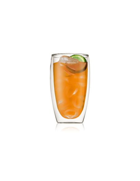 Set of 2 Bodum Pavina 45cl double-walled glasses