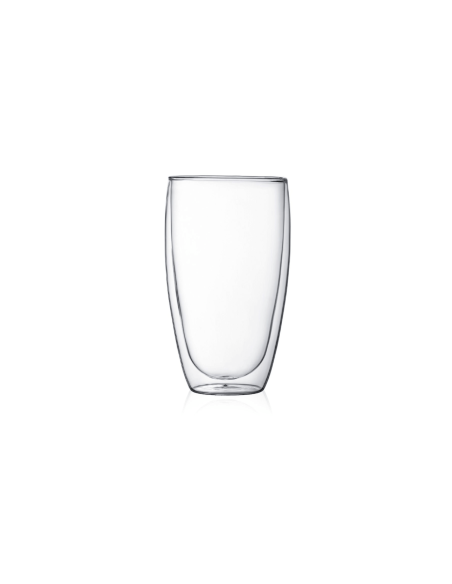 Set of 2 Bodum Pavina 45cl double-walled glasses