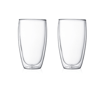 Conjunto de 2 copos Bodum Pavina 45cl de parede dupla