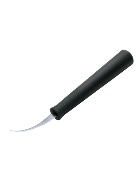 Triangle stainless steel curved shrimp knife