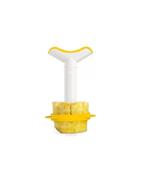 Ananasschneider Vacu Vin 4863260 aus weißem Polymer