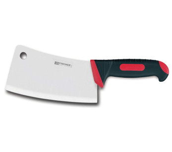 Cutelo de talhante Fischer com lâmina de 22 cm e cabo bi-material