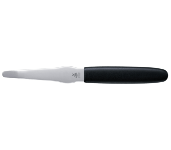 Faca triangular de aço inoxidável com lâmina curva para toranjas 10cm