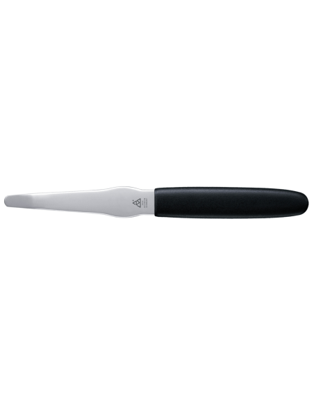 Faca triangular de aço inoxidável com lâmina curva para toranjas 10cm