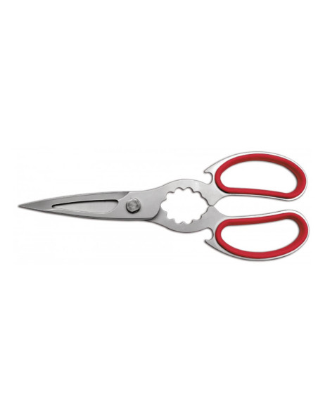 Kitchen scissors Ambrogio Sanelli 21cm stainless steel red handle