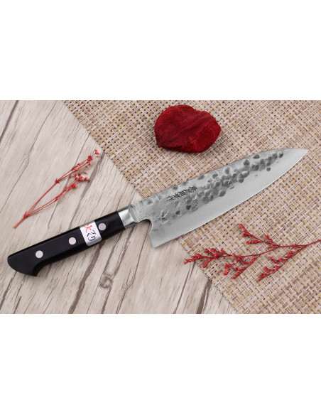 Kochmesser 18cm japanisch handgefertigt Fujiwara Maboroshi