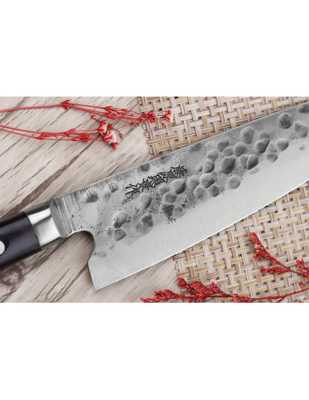 Kochmesser 18cm japanisch handgefertigt Fujiwara Maboroshi