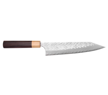 Cuchillo kiritsuke 21cm artesanal japonés Yoshimi Kato SG2 V-Tsuchime