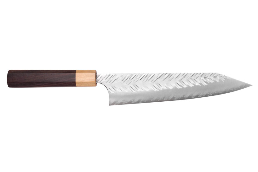 Kiritsuke veitsi 21cm Japanilainen käsityöläinen Yoshimi Kato SG2 V-Tsuchime