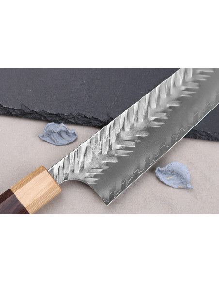 Kiritsuke-messer 21cm japanische handwerkliche Yoshimi Kato SG2 V-Tsuchime