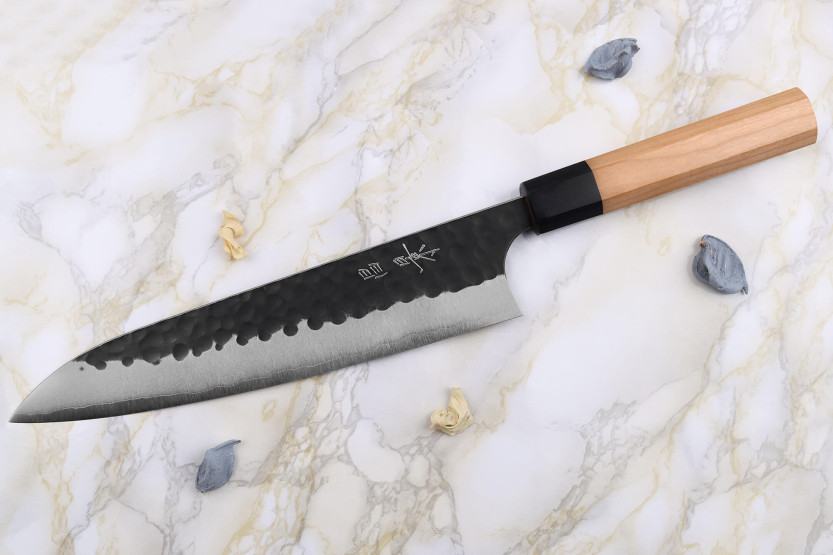 Cuchillo de cocinero japonés Masakage Koishi 21cm hecho a mano
