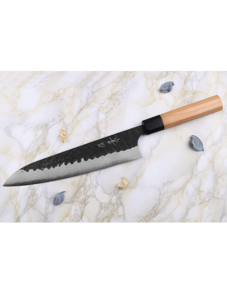 Faca de chef japonesa Masakage Koishi 21cm feita à mão