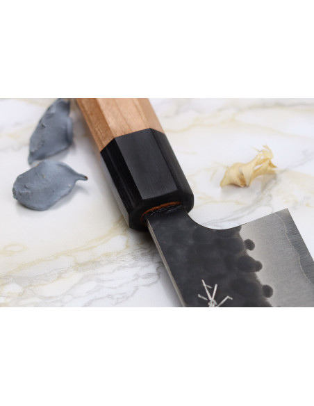 coltello santoku giapponese fatto a mano Masakage Koishi 16,5 cm
