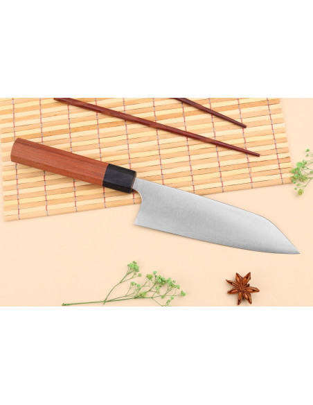 Japans santoku mes Shibata Koutetsu AS 16,5cm
