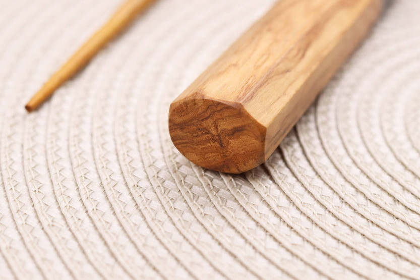 10cm Hinoura Mutsumi Ajikataya Svart Nashiji japansk handgjord skalkniv
