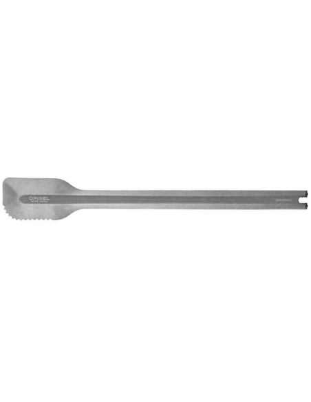 Set de 3 Utensilios Opinel para barbacoa: espátula para carne + cuchillo + pinzas