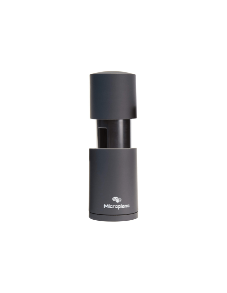 Macinino per spezie 2 in 1 Microplane Specialty Series in acciaio inox e polimero nero