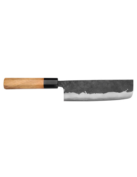 16,5cm Yoshimune Japans handgemaakt nakiri mes van Kawamura Black WS2