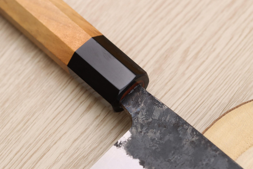 16.5cm Yoshimune Japanilainen käsintehty nakiri veitsi Kawamura Musta WS2