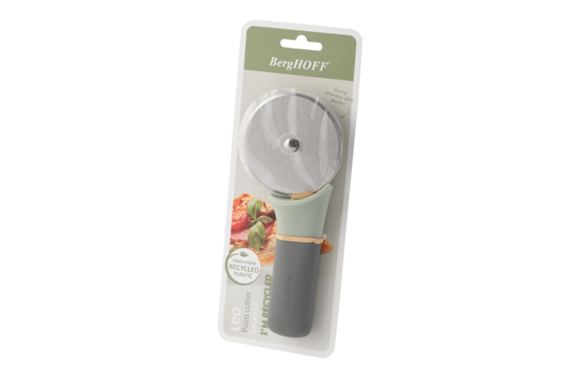 Rueda para pizza Berghoff Leo Balance de acero inoxidable con mango de polipropileno reciclado