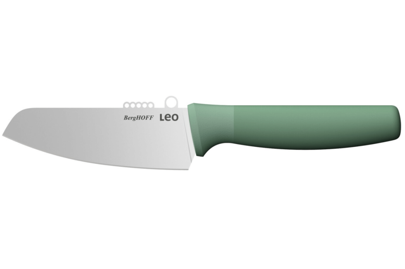 Set of 3 Berghoff Leo Forest special knives in stainless steel and green polypropylene